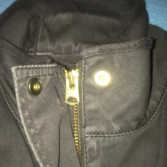 J. CREW utility relaxed boyfriend field jacket roll up cuffs NEW Size XS - Picture 3 of 10